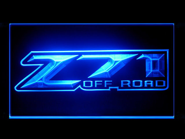 Chevy Z71 Service LED Light Sign